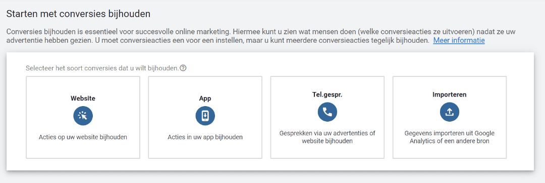 handleiding tips google ads adwords voor schoonheidssalons salons - conversies bijhouden