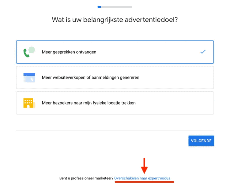 handleiding tips google ads adwords voor schoonheidssalons salons - expert modus